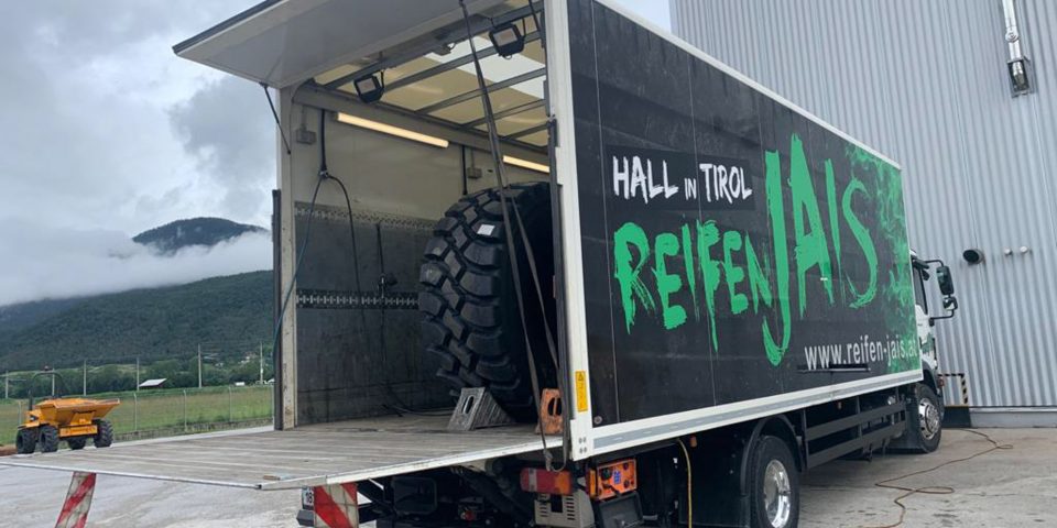 Zustellung und Abholung durch Reifen Jais